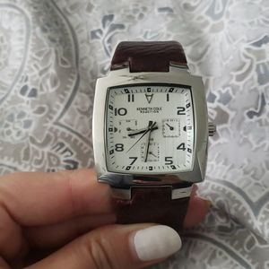 Kenneth Cole reaction leather watch